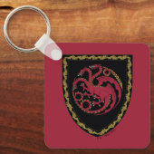 Porte-clés MAISON DU DRAGON | Maison Targaryen Crest (Recto)
