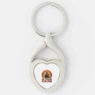 Porte-clés Maison hantée Craignez Design Halloween vintage_1