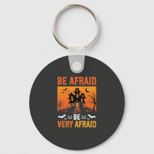 Porte-clés Maison Hantée Halloween Soyez Craintifs Création
