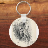 Porte-clés Maison haunted (Recto)
