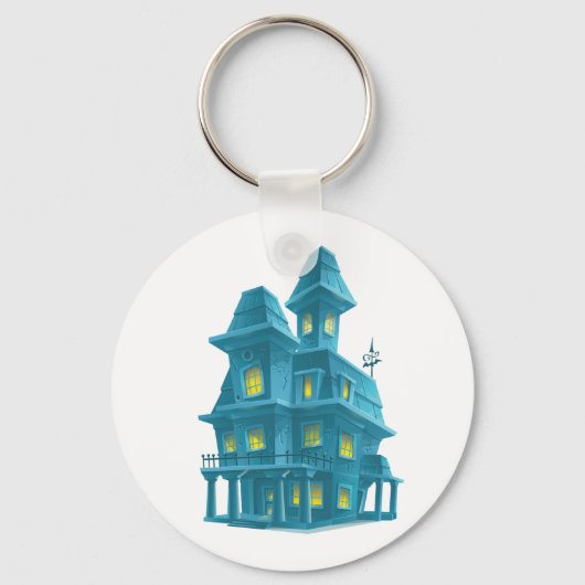 Porte-clés Maison haunted (Verso)
