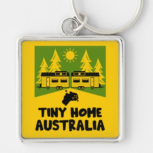 Porte-clés Maison minuscule Australie (Devant)