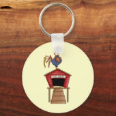Porte-clés Maison Rooster Hen (Recto)