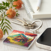 Porte-clés Maison traditionnelle philippine-36543 (Devant Droit)