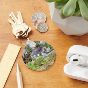 Porte-clés Maisons à Auvers par Vincent van Gogh