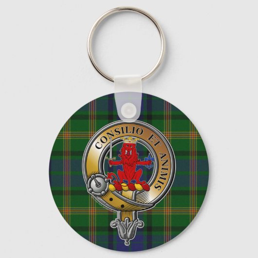 Porte-clés Maitland Tartan & Badge (Recto)