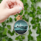 Porte-clés Maître de Reiki naturel et instructeur de médiatio (Main)