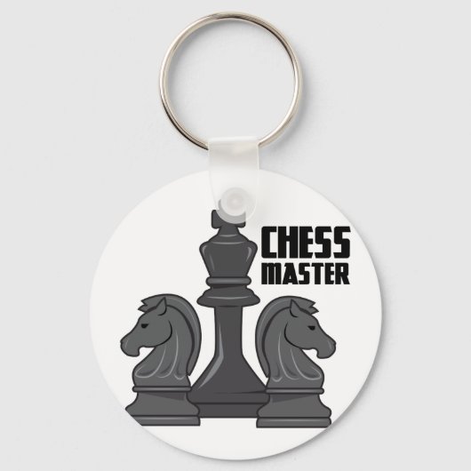 Porte-clés Maître d'échecs (Recto)