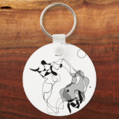 Porte-clés Maître et Margarita (Recto)