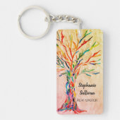 Porte-clés Maître Reiki Arbre de Vie (Devant)