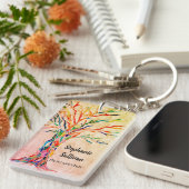 Porte-clés Maître Reiki Arbre de Vie (Devant droit)