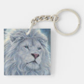 Porte-clés Majesté blanche (Dos)