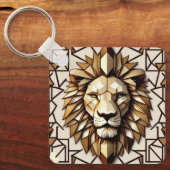 Porte-clés "Majesté géométrique" (Recto)