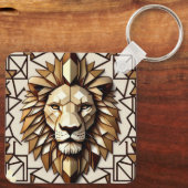 Porte-clés "Majesté géométrique" (Verso)