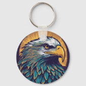 Porte-clés Majestic Bald Eagle (Recto)