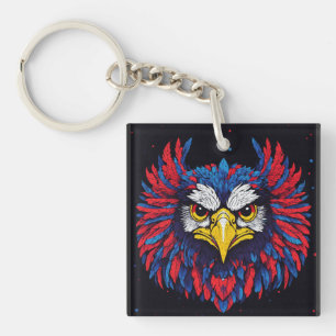 Porte-clés Majestic Eagle TShirt Une explosion de couleur et