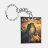 Porte-clés Majestic Mountain : Le Seigneur Est Mon Rocher (Devant gauche)