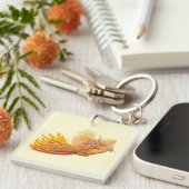 Porte-clés Majestic Phoenix Bird (Devant Droit)