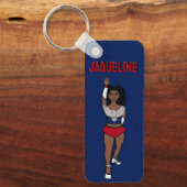 Porte-clés Majorette/ Danseuse Porte - clé Aigle Bleu A (Recto)