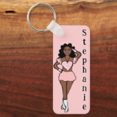 Porte-clés Majorette /Danseuse Porte - clé Cotton Candy (Recto)