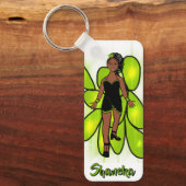 Porte-clés majorette lime volantée (Recto)
