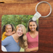 Porte-clés Make It Yourself - Custom Double Sided 2 Photo (Verso)