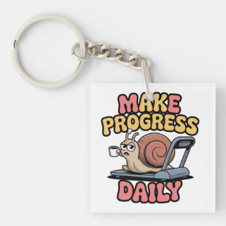 Porte-clés Make Progress Daily
