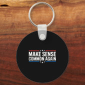 Porte-clés Make Sense Common Again  (Recto)