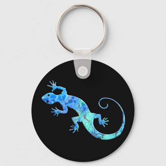 Porte-clés Malachite Gecko Dark Porte - clé (Recto)
