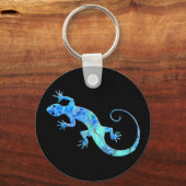 Porte-clés Malachite Gecko Dark Porte - clé (Recto)