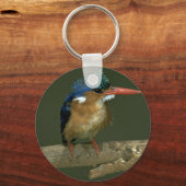 Porte-clés Malachite Kingfisher (Recto)