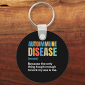 Porte-clés Maladie auto-immune Sensibilisation auto-immune Ch (Recto)