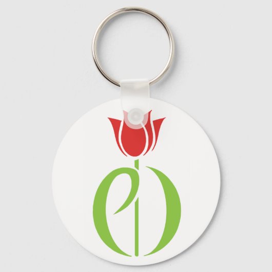 Porte-clés maladie de parkinson, maladie de parkinsons, tulip (Recto)