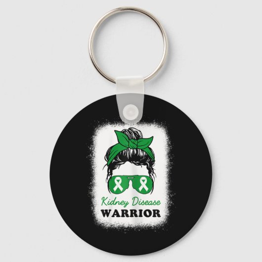 Porte-clés Maladie Guerrier Maladie du rein Sensibilisation M (Recto)