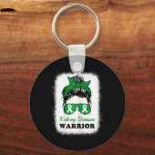 Porte-clés Maladie Guerrier Maladie du rein Sensibilisation M (Recto)