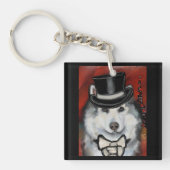 Porte-clés Malamute d'Alaska (Devant)