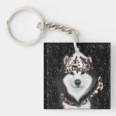 Porte-clés Malamute d'Alaska (Devant)