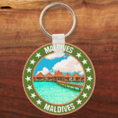 Porte-clés Maldives (Verso)