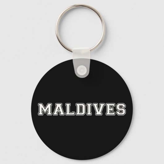 Porte-clés Maldives (Recto)