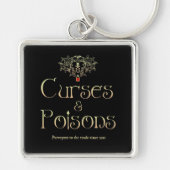 Porte-clés Malédictions et Poisons (Devant)