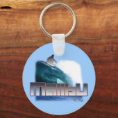 Porte-clés Malibu Beach Surf (Recto)