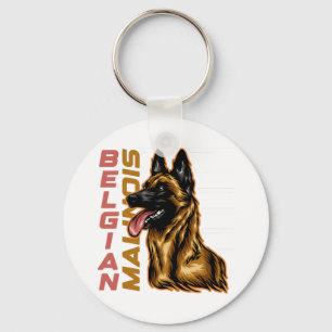 Porte-clés Malinois belge