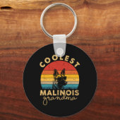 Porte-clés Malinois Les Cadeaux De Grand-Mère Les Plus Cools (Recto)