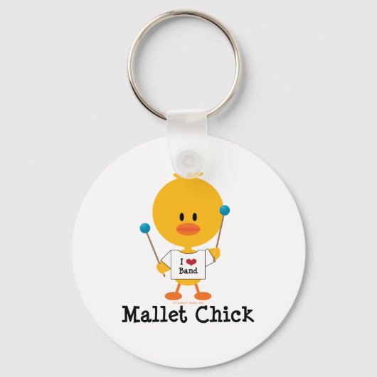Porte-clés Mallet Chick Keychain (Recto)