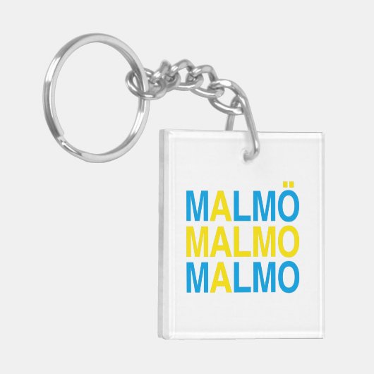 Porte-clés MALMO Swedish Flag (Devant gauche)