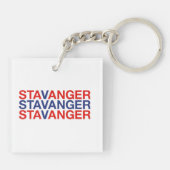 Porte-clés MALMO Swedish Flag (Dos)