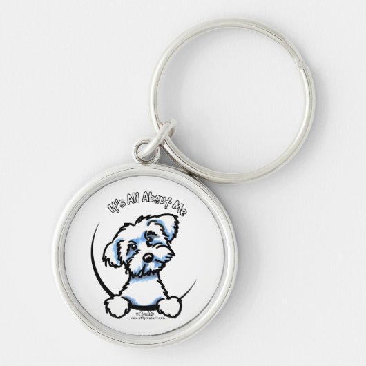 Porte-clés Maltais C'Est Tout Pour Moi (Devant)