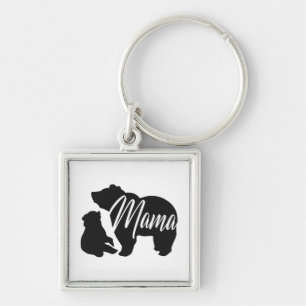 Porte-clés Mama Bear, Mother's Day, Mom Love, Mom Life