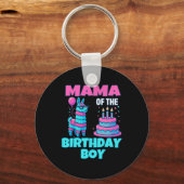 Porte-clés Mama Birthday Boy Llama Pinata Party Family Mathin (Recto)