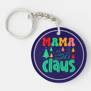 Porte-clés Mama Claus Christmas Design-60097